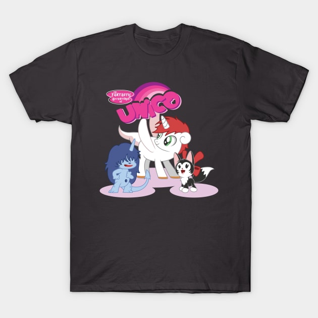 My Little Unico T-Shirt by captainlaserbeam